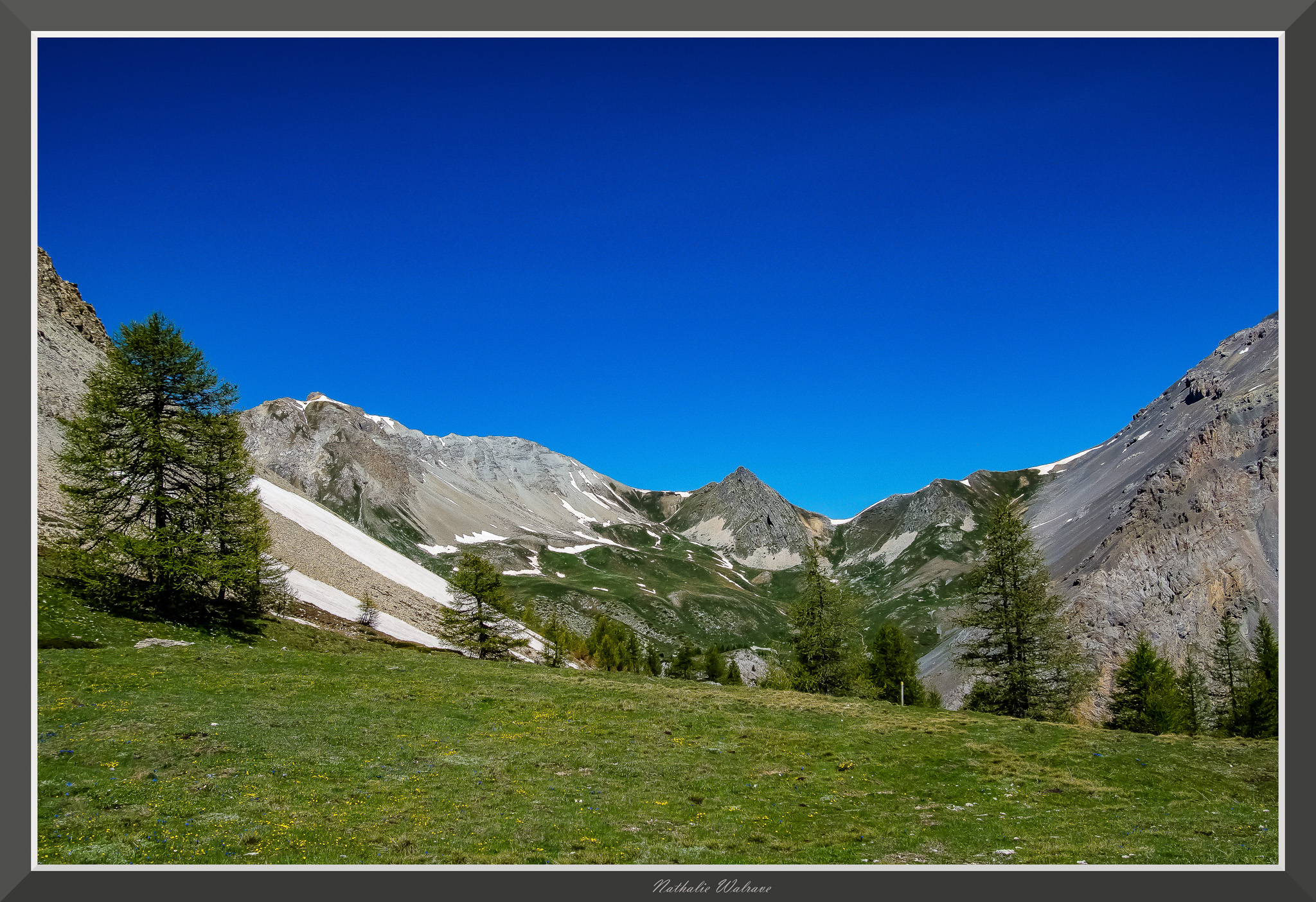 paysage de montagne du Queyras